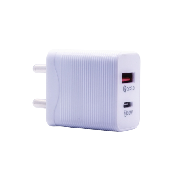 20W USB Charger with 60W 2-in-1 Cable